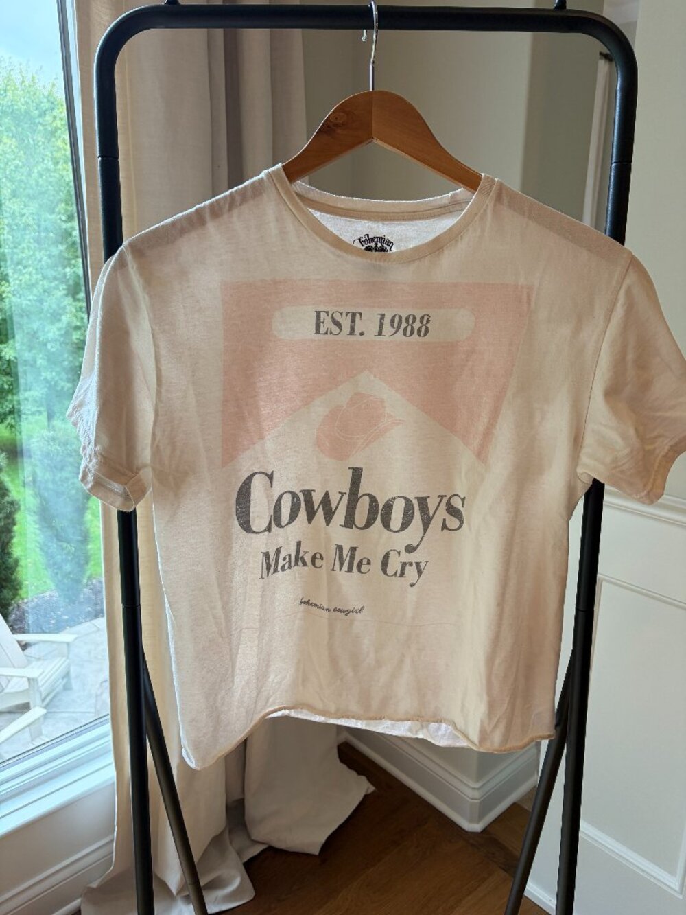 Bohemian Cowgirl T-Shirt Size M/L